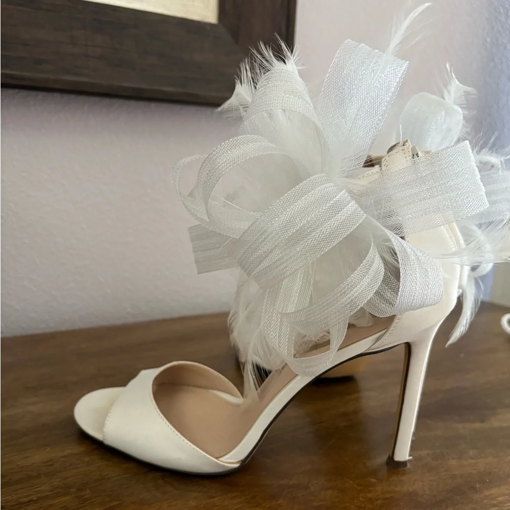 Nina Daciana Sandal Wedding Off White 9.5